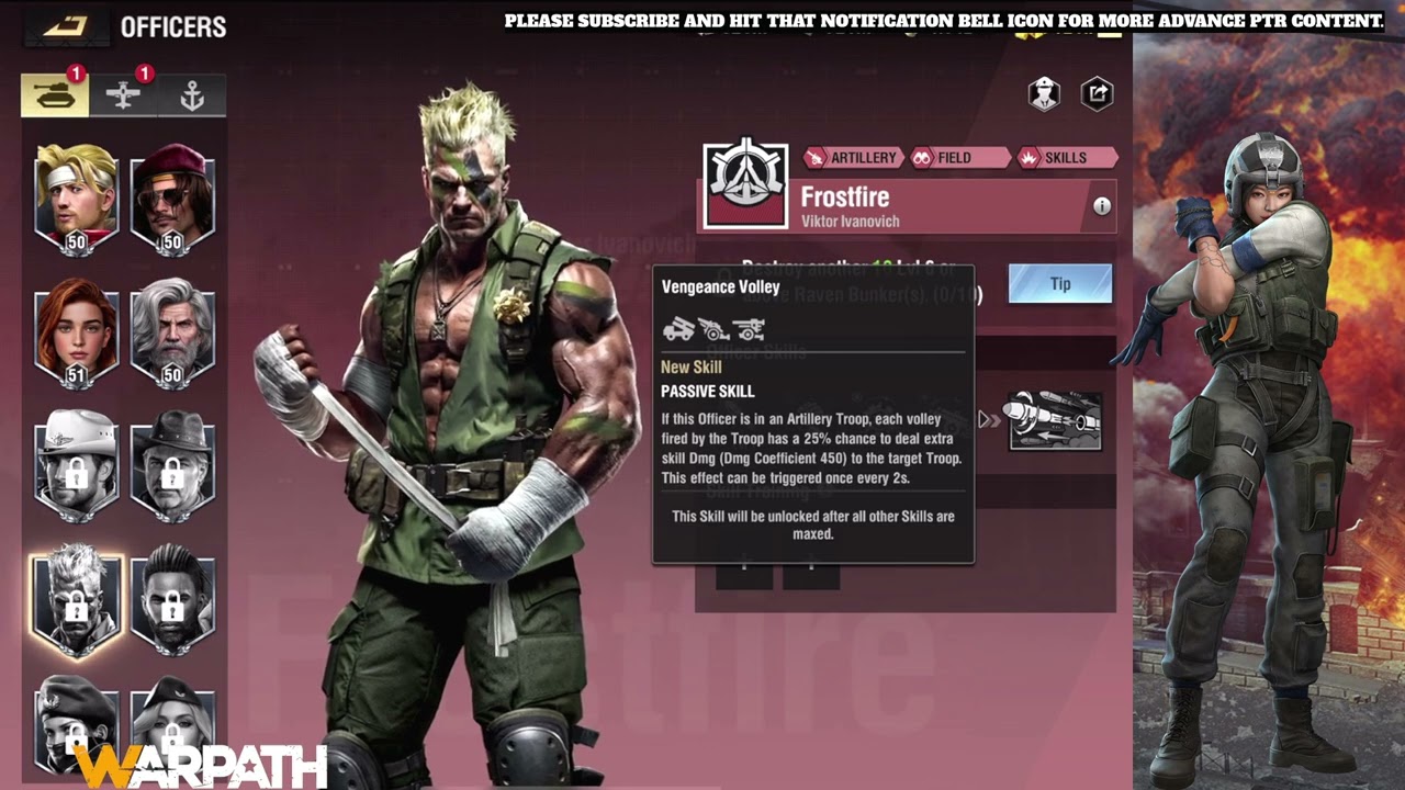 patch 12.30 2 new officers!