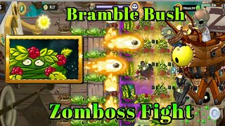 Plants Vs Zombies 2-Bramble Bush Vs Zomboss Fight