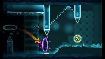 Geometry Dash: Synchronization by SaabS (Harder) (3/3 Coins)