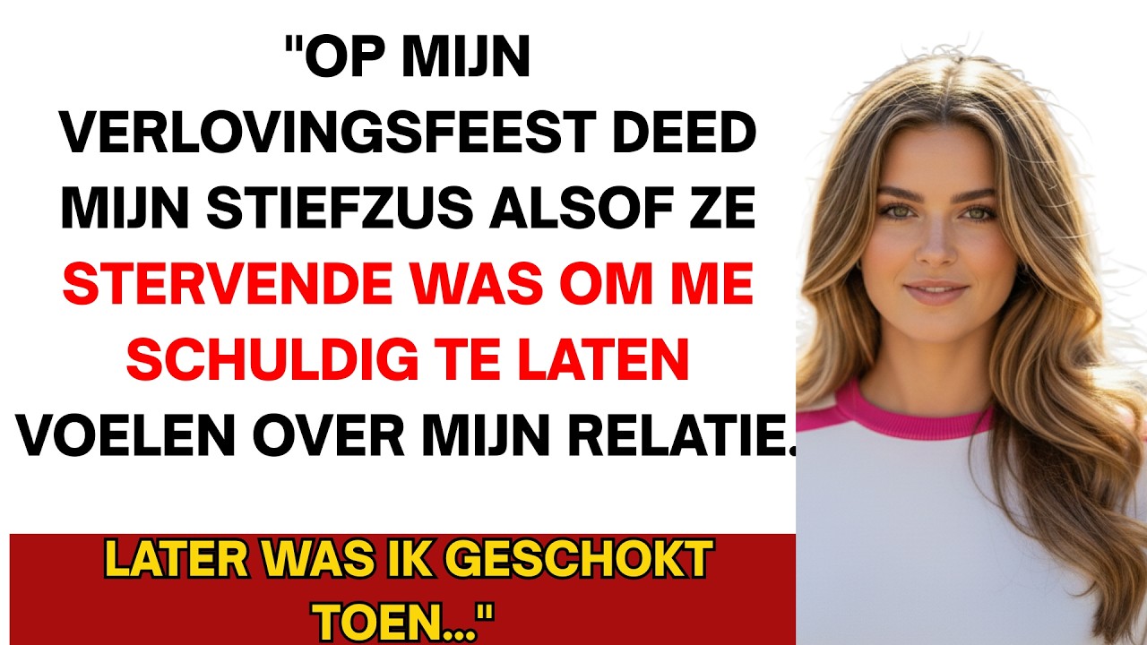 Op mijn verlovingsfeest deed mijn stiefzus alsof ze stervende was om me te dwingen het uit te maken.