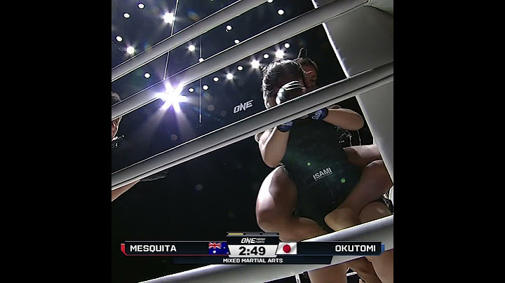 Choked her OUT 😵 Faine Mesquita starts ONE Friday Fights 71 with a first-round submission!