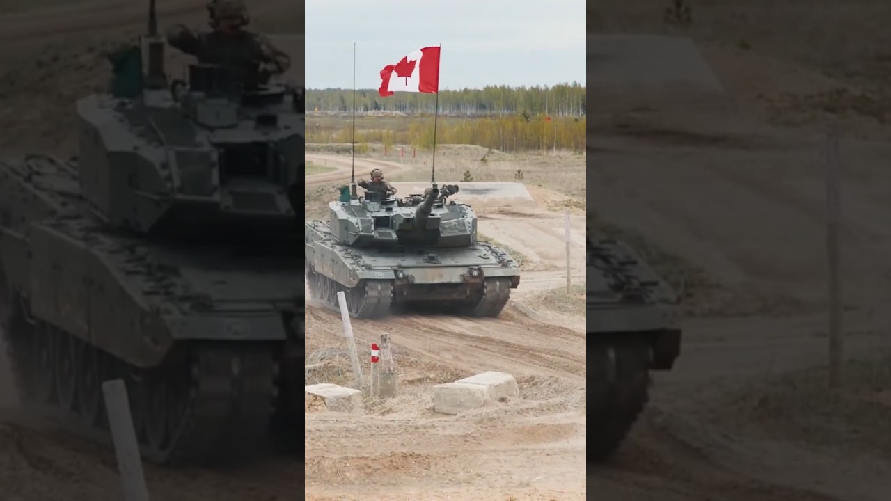 Canadian Tank Crewmen | NATO's Eastern Flank