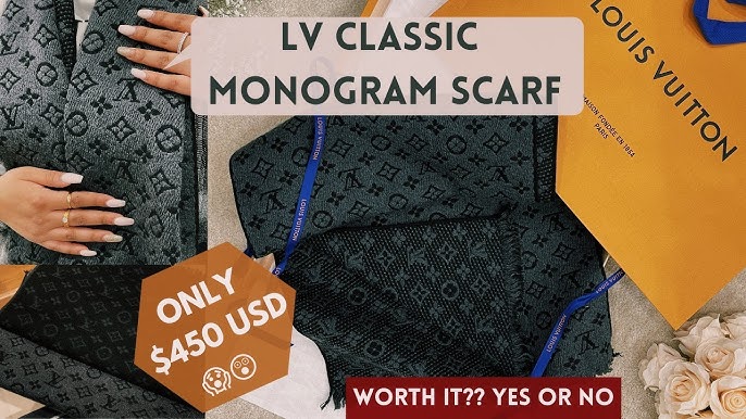 Louis Vuitton MY MONOGRAM ECLIPSE SCARF