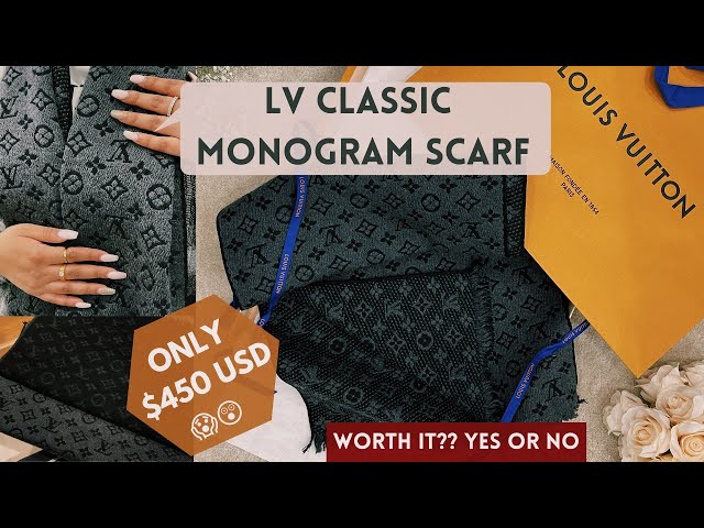 Louis Vuitton Monogram Savane Watercolor Stole/Scarf Review 