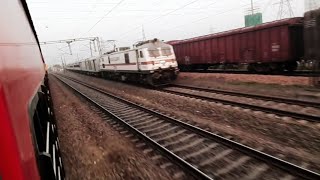 Speedy Journey : Sampoorna Kranti Express 12393 (Ghaziabad To New Delhi) Desi Rajdhani Express