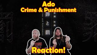 Musicians react to hearing 【Ado】”罪と罰 / Crime & Punishment" 歌いました