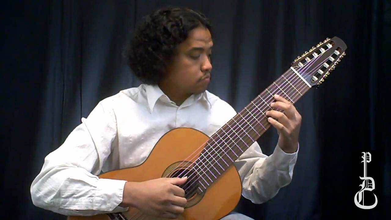 PDC-TV: Cathedral Guitar Model CG-15 10-string Guitar Review - YouTube