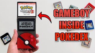 Gameboy Inside Pokédex Unova Generation V Handheld Game screenshot 5