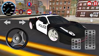 US Police Sports Car Crazy Parking Game 🚨🚓 - Real Police Car Driving - Android Gameplay screenshot 4