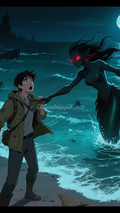 Cerita Arya dan misteri laut #ceritaanak #animation #ceritadaerah #ceritarakyat #horrorstories