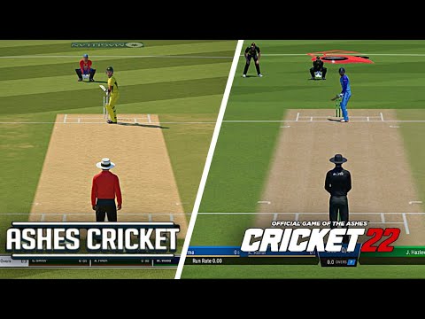 Which Is The Best Cricket Game | Ashes Cricket 2017 Vs Cricket 22