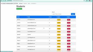 Student Management System -Applied Database Technologies individual project.