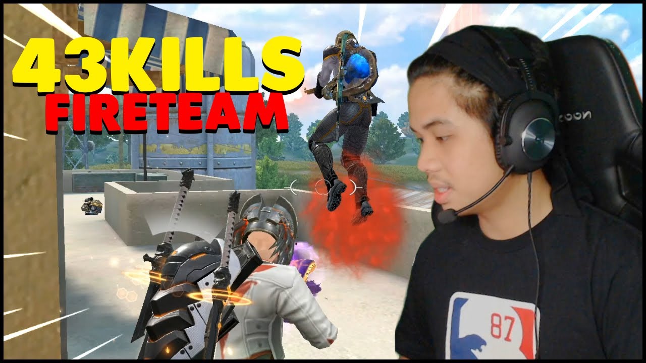 NGAYON NALANG ULIT NAKAPAG FIRETEAM "43KILLS GAMEPLAY"