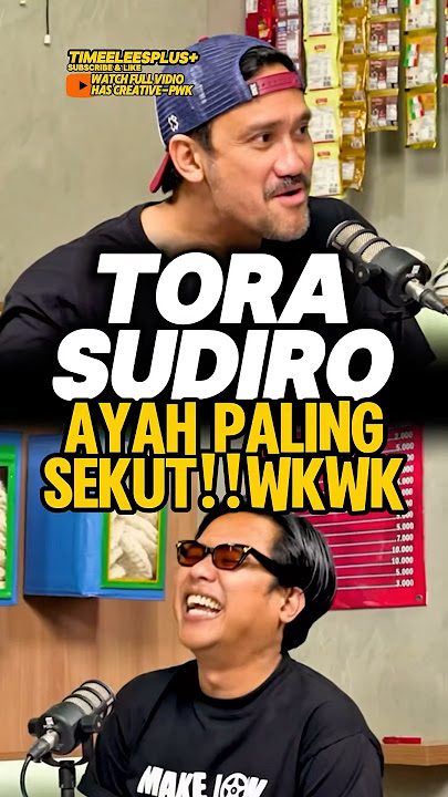 Tora Sudiro is very relaxed when dealing with children‼️👍 #torasudiro #gofarhilman #trending #pod...