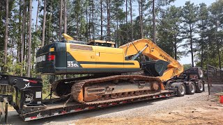 My New Hyundai HX 330L Excavator Arrives!