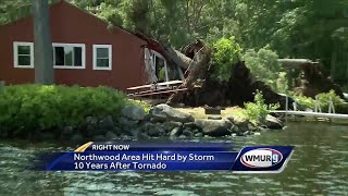 Storm causes serious damage on Northwood Lake