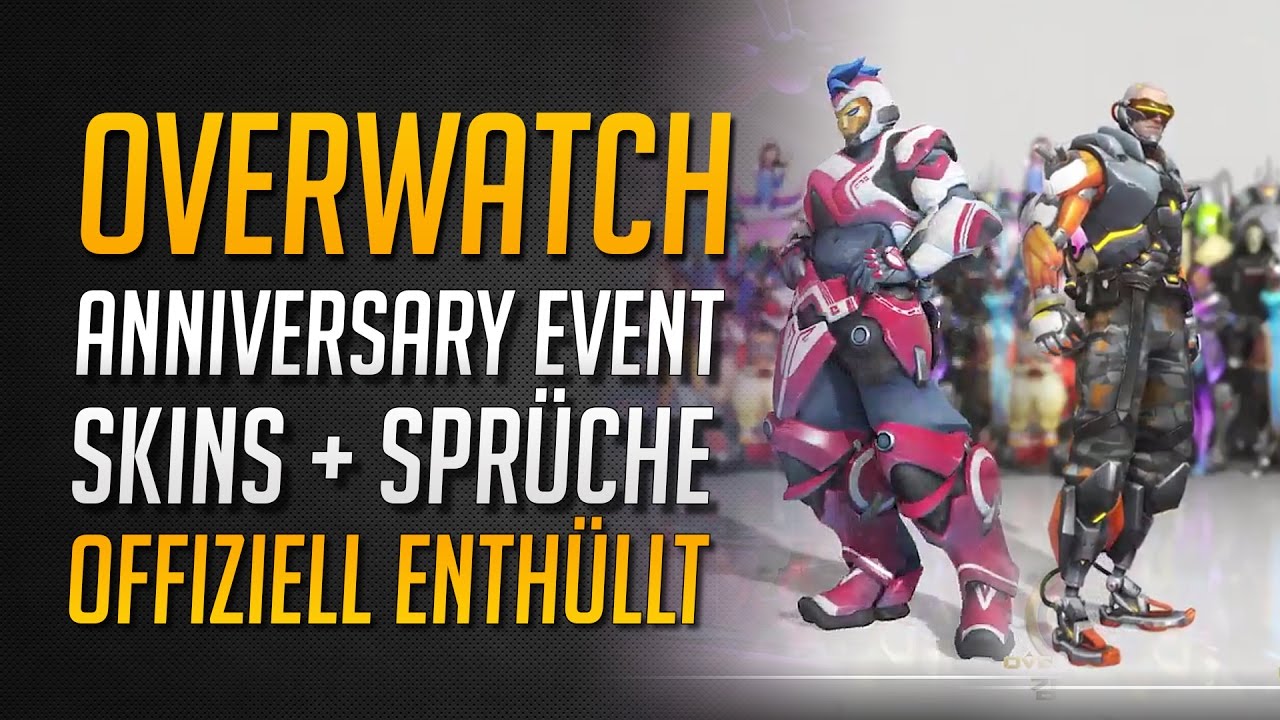 Anniversary Event Skins Sprüche Enthüllt Soldier 76 Zarya