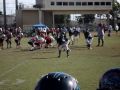 Lil man 47 doing a tackle