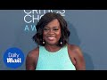 Viola davis arrives at the 2016 annual critics choice awards  daily mail