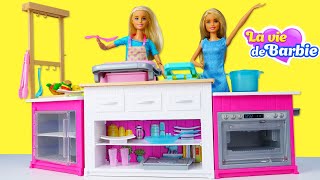 La Nouvelle Cuisine De Barbie. Ken A Faim Vidéo En Français Sur Les Poupées