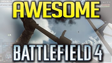 Battlefield 4 Beta Awesomeness! (Trolling & RPG Shot) | NinjasClips