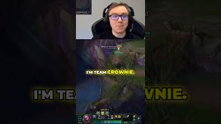 CROWNIE HATE IS UNDESERVED? BAUS SIDES WITH HIM...😬 #trending #leagueoflegends