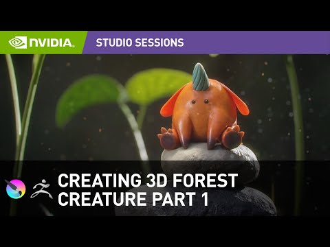 Creating 3D Forest Creature w/ Pablo Muñoz Gómez Part 1: Sketching & Modeling