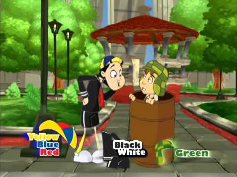 Learn english with el Chavo. Chapter 1. Colors