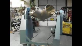 Bid On Equipment Item 233641 - 2 Cu Ft Patterson-Kelley Twin Shell Blender Video 1