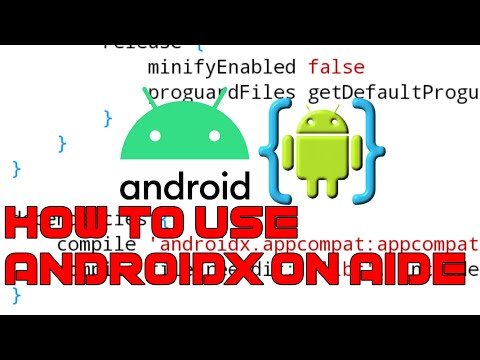 Tutorial menggunakan androidx di aide