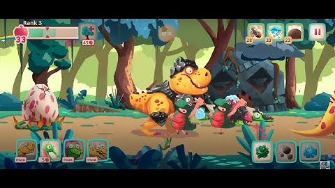 Dino Bash Dinosaur Battle - Level 121