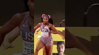 Famous The exchange between Kayla White and Twanisha Terry in the Women's 4x100m#athletics#trending Profile