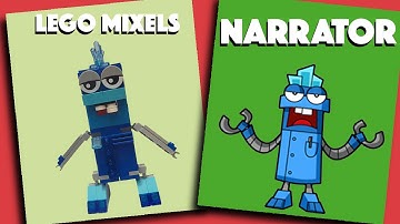 LEGO Mixels - The Narrator - Stop Motion Build | Bricks and Clay Play