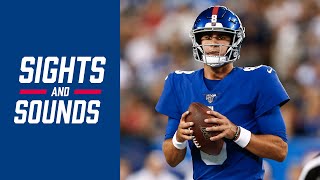 Top Sounds from Daniel Jones' NFL DEBUT! | Giants vs. Jets