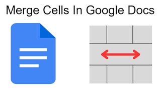 how to merge cells in google docs