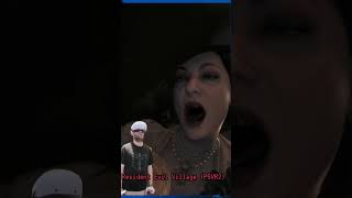 Lady Dimitrescu in VR ist beeindruckend #ResidentEvilVillage #Capcom #FakeTrophy #VRGaming #Ethan