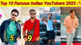 Top 10 YouTubers in India 2023 | India के Top 10 YouTubers 2023 ??