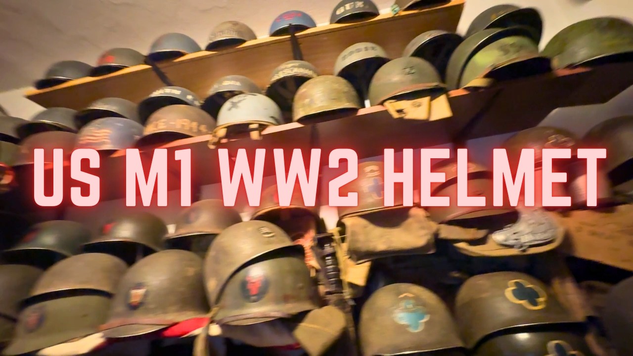 Questa persona ha collezionato più di 1000 ELMETTI della SECONDA GUERRA! 
