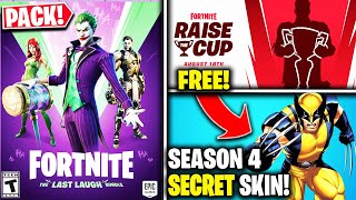 *new* fortnite update | the joker bundle, wolverine s4 secret skin,
raise cup emote & rip mobile