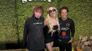 Diablo, Tana Mongeau, Ethan Cutkosky attend the Sunny Vodka launch party in Los Angeles