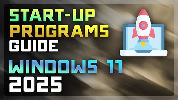 🚀 How to Disable Startup Apps in Windows 11 | Speed Up Boot Time (2025 Guide)