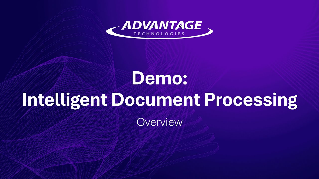 Demo: Intelligent Document Processing - YouTube