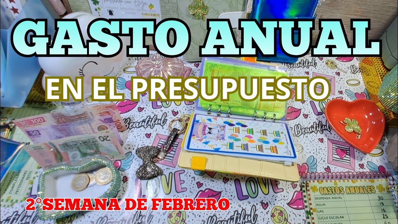 ✔️RELLENO DE EFECTIVO PARA EL GASTO ANUAL FESTIVIDADES Y CUMPLEAÑOS 🎂 