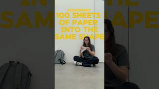 a crazy assignment for art school