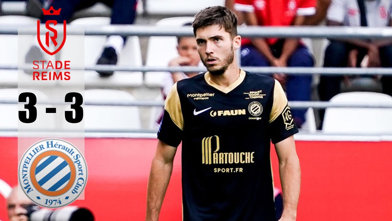 Reims vs Montpellier 3-3 All Goals & Highlights 15/08/202 HD