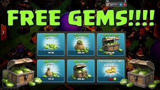 Clash of Clans - Unlimited Free Gems!! Free Gift cards!!