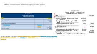 CBU Managerial Accounting (5204:4) Fall 2023 Term - Chapter 3 Practice Problem Review