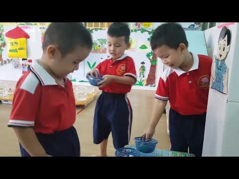 Thi thực hành giáo viên giỏi cấp trường lớp Mầm 2 - Cô Mai Hương