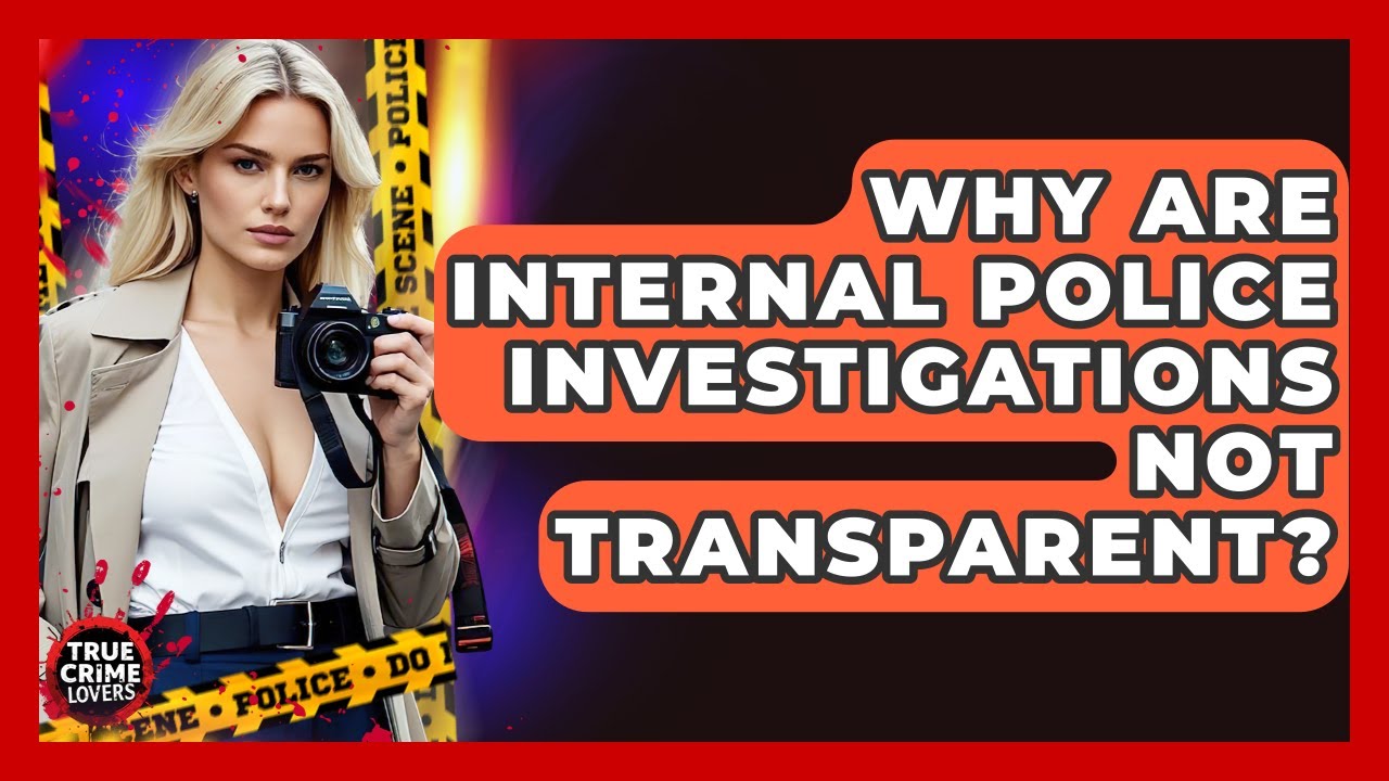 Why Are Internal Police Investigations Not Transparent? - True Crime Lovers