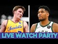 Charlotte Hornets at Milwaukee Bucks Live Watch Party Stream